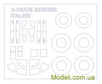 Маска для модели самолета A-26A/B Invider (Italeri)