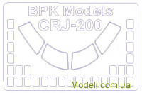 Маска для модели самолета CRJ-100/200 (BPK Models)