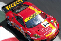 Kyosho 1/8 Inferno GT Ferrari F430GT Team AF-C на шасси IG Inferno GT