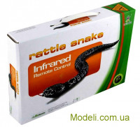 LE YU TOYS LY-9909A Радиоуправляемая змея на инфракрасном управлении Rattle snake (черная)