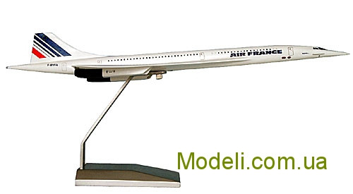 CONCORDE AIR FRANCE 1/100 LED仕様完成品 1/125 Scale Concorde Model Airplane - Air France Livery - 19.6