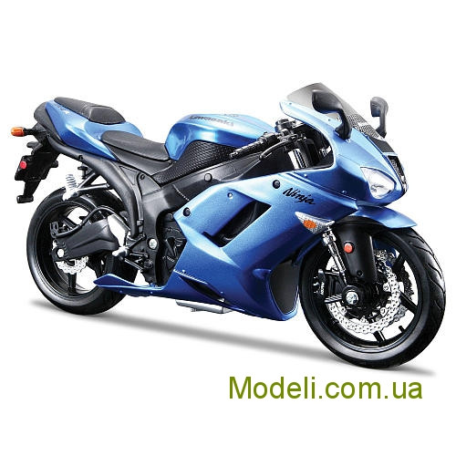 Модель мотоцикла Kawasaki Ninja ZX-6R MAISTO 31101-14 Хоббі Маркет