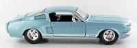 MAISTO 31260MB Коллекционная металлическая автомодель 1967 Ford Mustang GT (синий металлик)