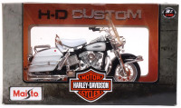 MAISTO 39360-41 Коллекционная модель мотоцикла Harley-Davidson 1966 FLH Electra Glide