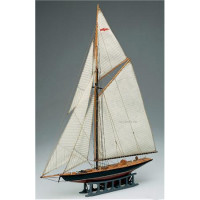 Сборная модель яхты из дерева Британия (Britania mini)
