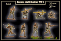 Mars Figures 32028 Набор фигурок: 1:32 Немецкие ночные охотники, Вторая мировая война
