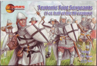 Mars Figures 72052 Фигурки Тевтонских пеших сержантов, 1-ая половина XV столетия