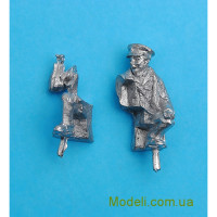 Mars Models 248009 Оловянная фигура - Британский пилот в повседневной форме