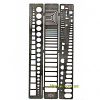 Different Scales PE101 Линейка для нанесения расшивки