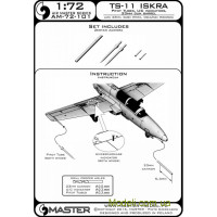 Master ПВД и ствол пушки 23мм для самолета TS-11 Iskra
