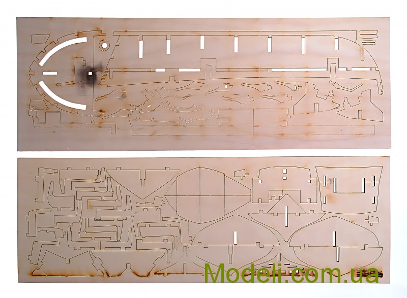 Модель с дерева шхуны Полоцк 1:72, Плюс Master Korabel 0302P Хоббі Маркет Modeli