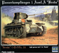Master Box 3503 MB3503 PZ Kpfw 1A mod. Breda Light Tank