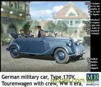 Master Box 35113 Купить масштабную модель автомобиля Тип 170V, Tourenwagen с экипажем, 2МВ