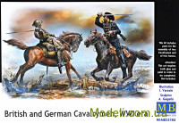 Британские и немецкие кавалеристы, 1 МВ