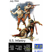 Master Box 3521 Американская пехота, июль 1944 г. 