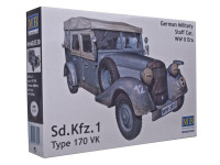 Master Box 3530 Сборная модель немецкого штабного автомобиля Sd.Kfz.1