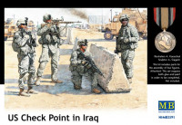 Американские солдаты контрольно-пропускного пункта в Ираке