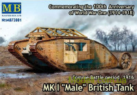 Британский танк Mk I "Male"