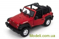 Модель автомобиля радиоуправляемая Jeep Wrangler (красный)
