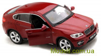Meizhi 25019Ar Радиоуправляемый автомобиль BMW X6 металлическая (красный)