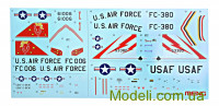MENG DS003 Сборная модель американского истребителя-перехватчика F-102A (Case X)