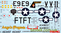 MENG LS009 Сборная модель 1:48 P-51D Mustang "Желтый нос"