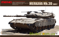 Израильский основной боевой танк Merkava Mk.3D (ранняя версия)