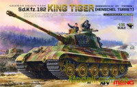 Немецкий тяжелый танк Sd.Kfz.182 King Tiger с башней Henschel