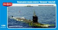 Подводная лодка класса "sturgeon" long hull