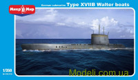 Немецкая подводная лодка XVIIB Walter