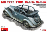 Немецкий автомобиль кабриолет MB Typ 170V (Cabrio Saloon)