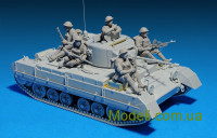 MINIART 35116 Сборная модель британского танка Валентайн Мк 1 с командой