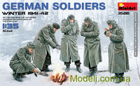 Немецкие солдаты, зима 1941-42 г.