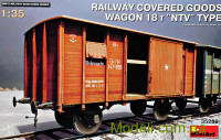 Железнодорожный крытый вагон 18 т. Тип 