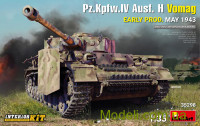 Танк Pz.Kpfw.IV Ausf. H Vomag. (Раннего производства с интерьером) Май 1943 г.
