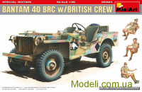 Джип Bantam 40 BRC с британским экипажем (специальное издание)