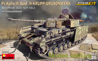 Танк Pz.Kpfw.IV Ausf. H Krupp-Grusonwerk. (Среднего производства с интерьером) Август - сентябрь 1943 г.