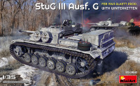 САУ StuG III Ausf. G, февраль 1943 г. Производство Alkett с зимними траками