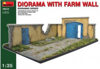 Диорама с забором фермы