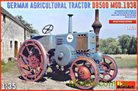 Немецкий сельскохозяйственный трактор D8500 (обр.1938 г.)