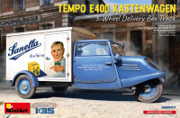 Триколісна німецька вантажівка доставки Tempo A400