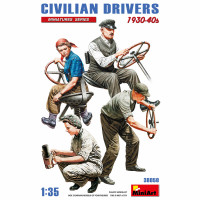 Гражданские водители 1930-40-х годов