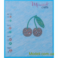 Miniart Crafts 11105 Набор для вышивания "Клубника. Вишня"