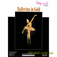 Набор для вышивания "Балерина в золоте"