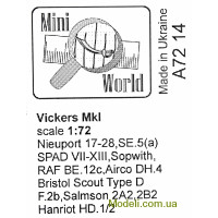 Пулемет Vickers Mk I