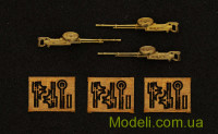 Набор деталировки №3 пулемет для PZL.37 "Los" "Szczeniak" 3 шт