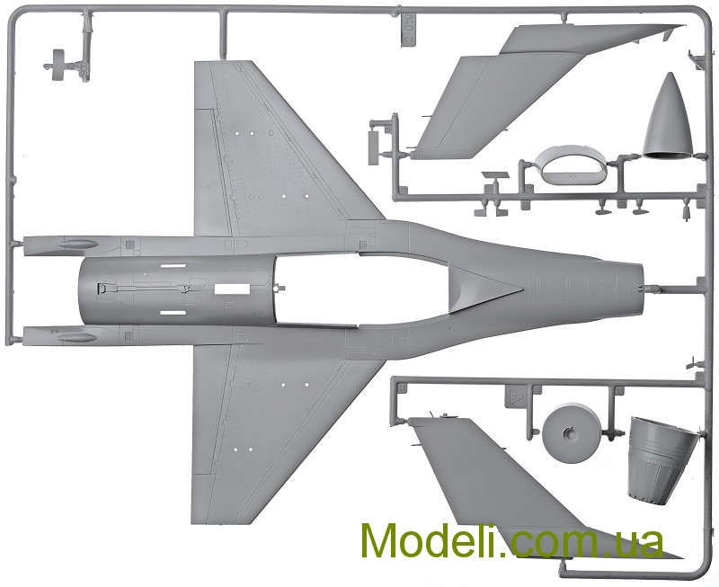 Modellbausatz F-16CJ-52+Jastrzab/Hawk – D-116, Plastikmodell Zum Selberbauen