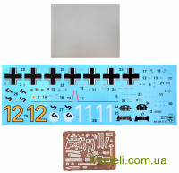 ModelSvit 4805 Сборная модель 1:48 Истребитель Мессершмитт Bf 109 C-3