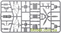 ModelSvit 4807 Пластиковая модель 1:48 Як-9Т противотанковый советский истребитель Второй мировой войны