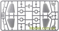 ModelSvit 4807 Пластиковая модель 1:48 Як-9Т противотанковый советский истребитель Второй мировой войны